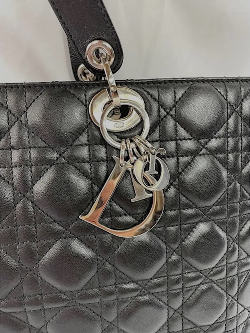 DIOR - Black Tote Bag - Picture 9 of 12